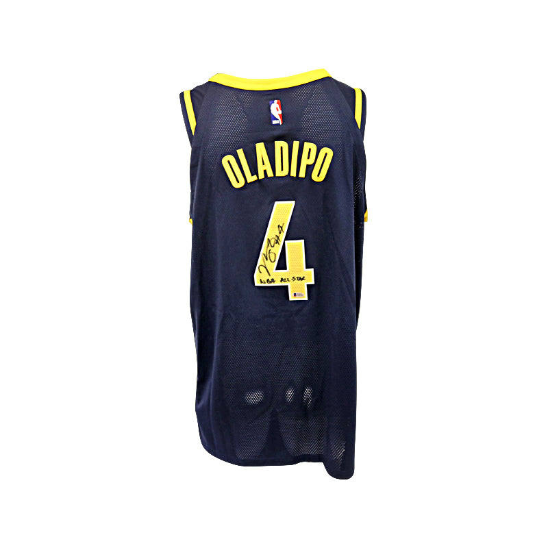 Victor Oladipo Signed Nike NBA All-Star Indiana Pacers Jersey BECKETT-Powers Sports Memorabilia