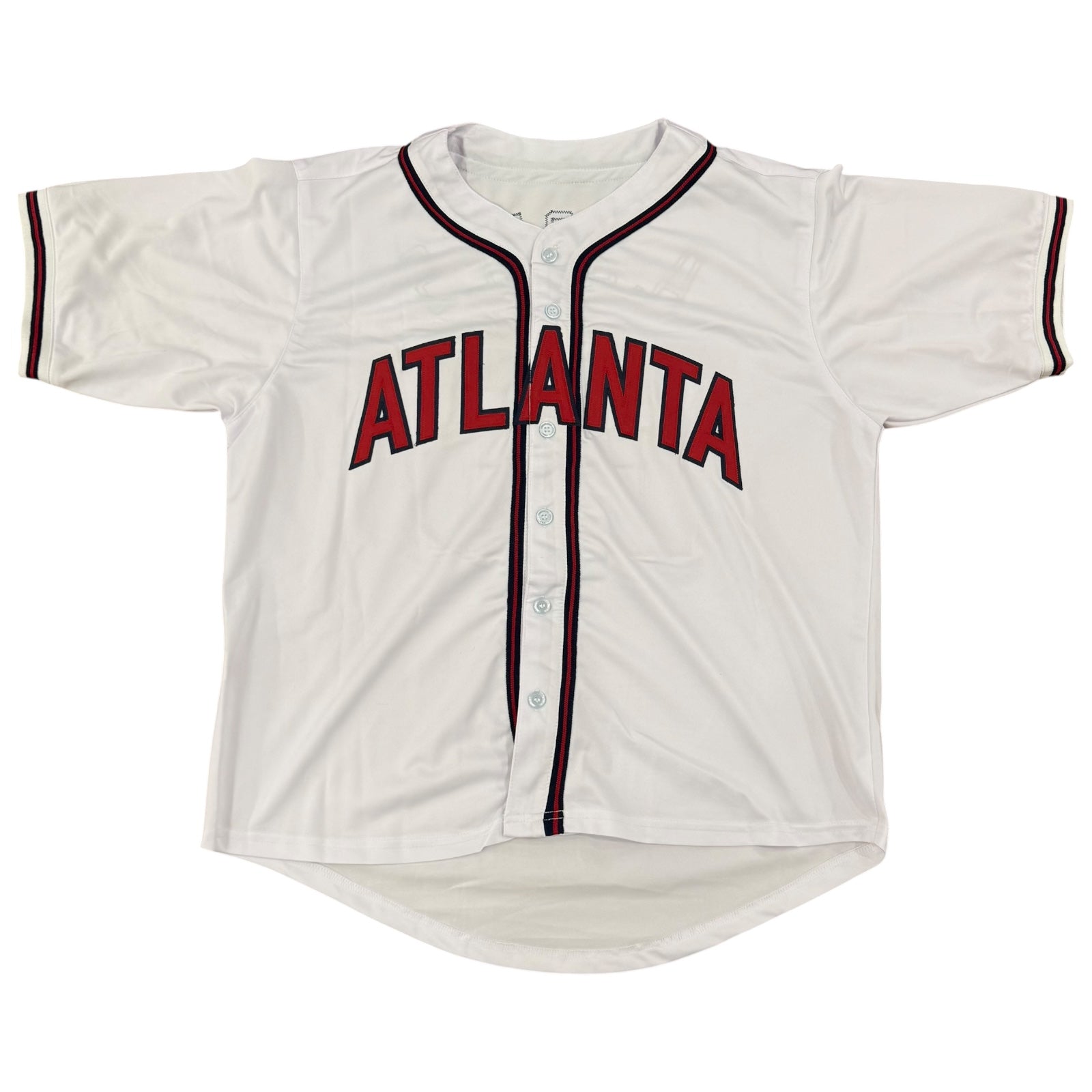 Autographed Andruw Jones Atlanta Braves (White #25) Custom Jersey - JSA-Powers Sports Memorabilia