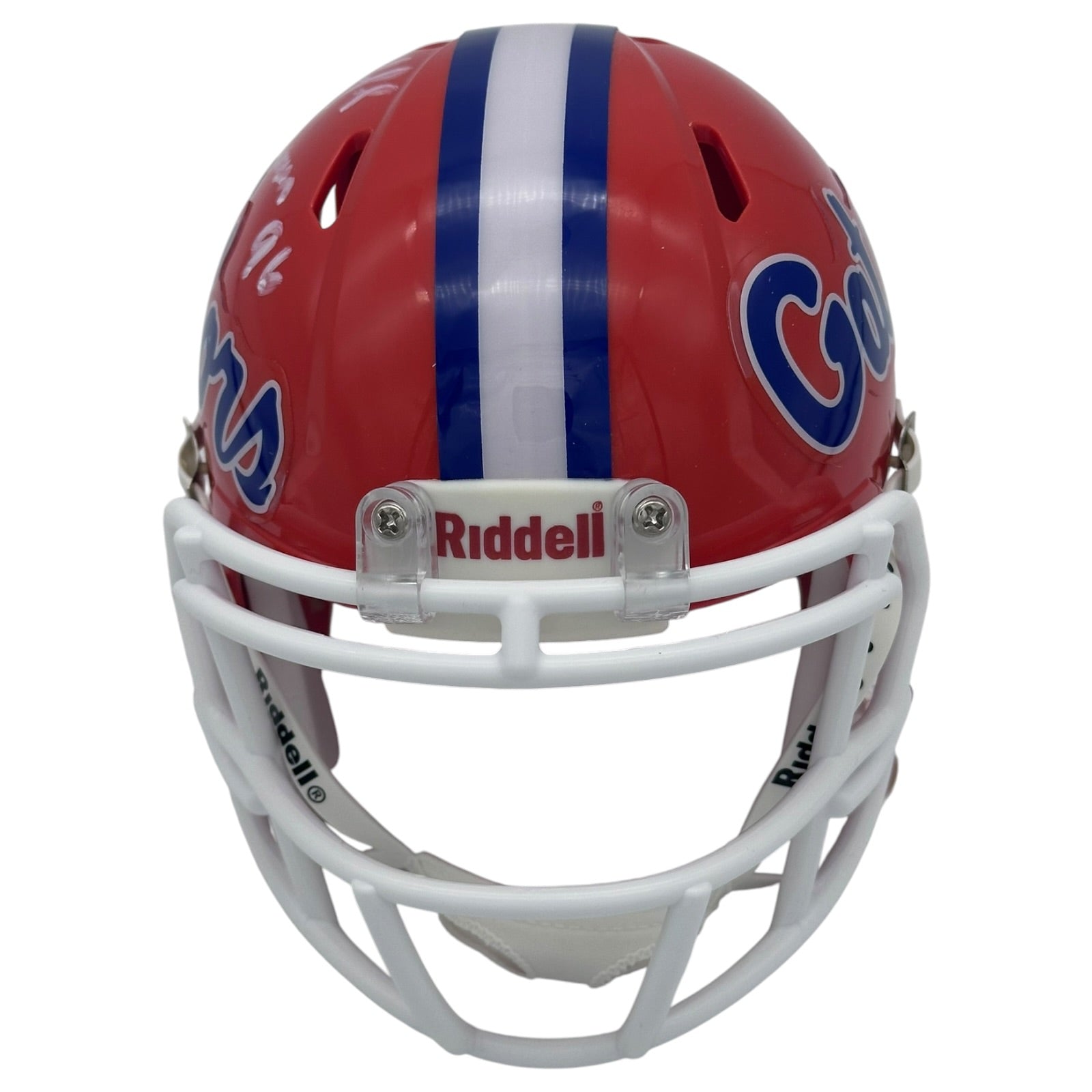 Autographed Danny Wuerffel Florida Gators Mini Helmet w/ "96 Heisman"-Powers Sports Memorabilia
