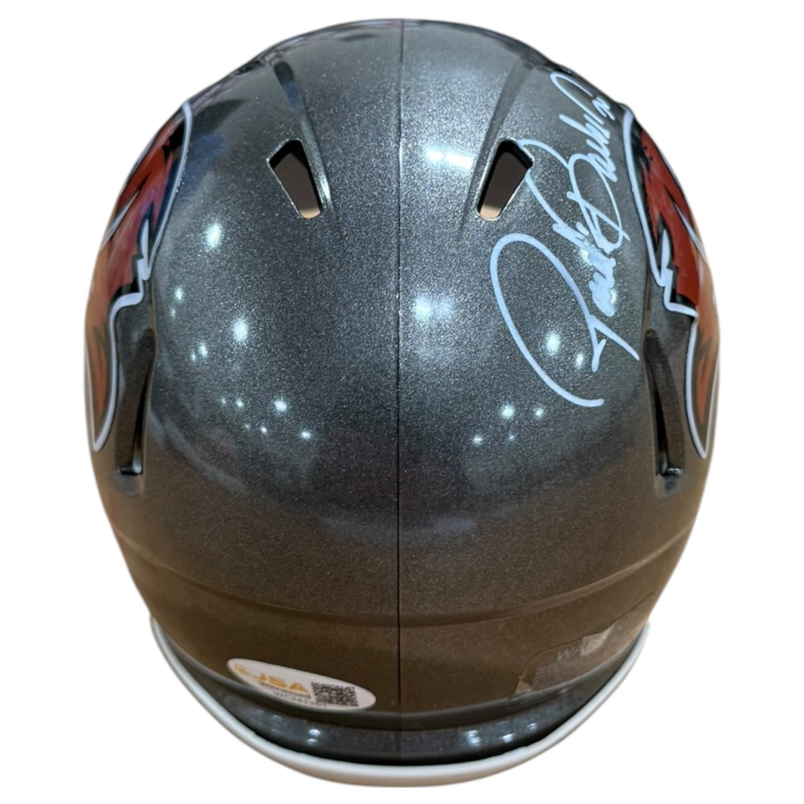 Autographed Ronde Barber Tampa Bay Buccaneers Mini Helmet - JSA-Powers Sports Memorabilia
