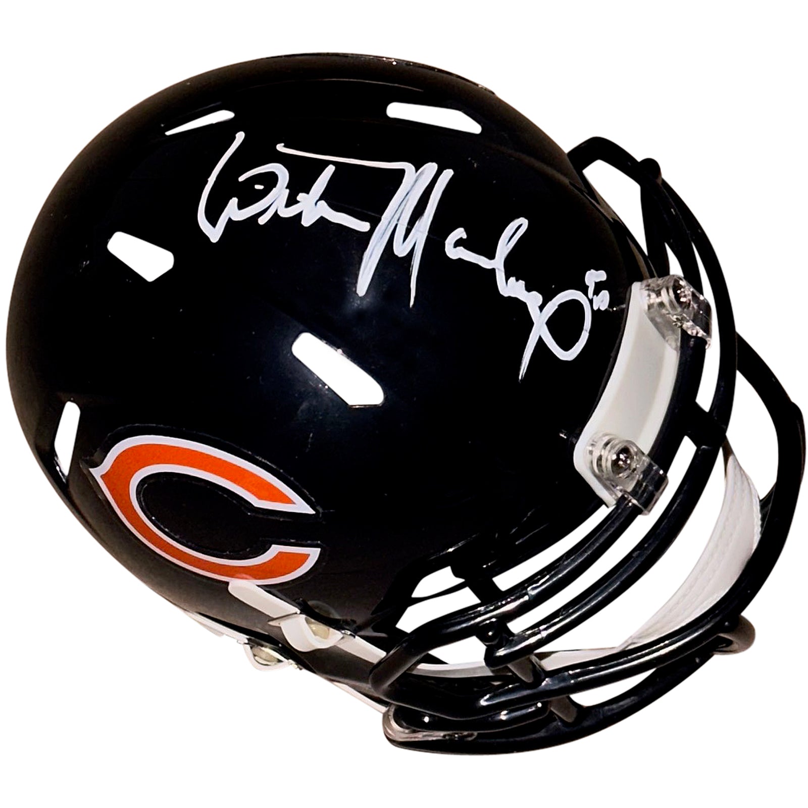 Autographed Wilber Marshall Chicago Bears Mini Helmet - JSA-Powers Sports Memorabilia