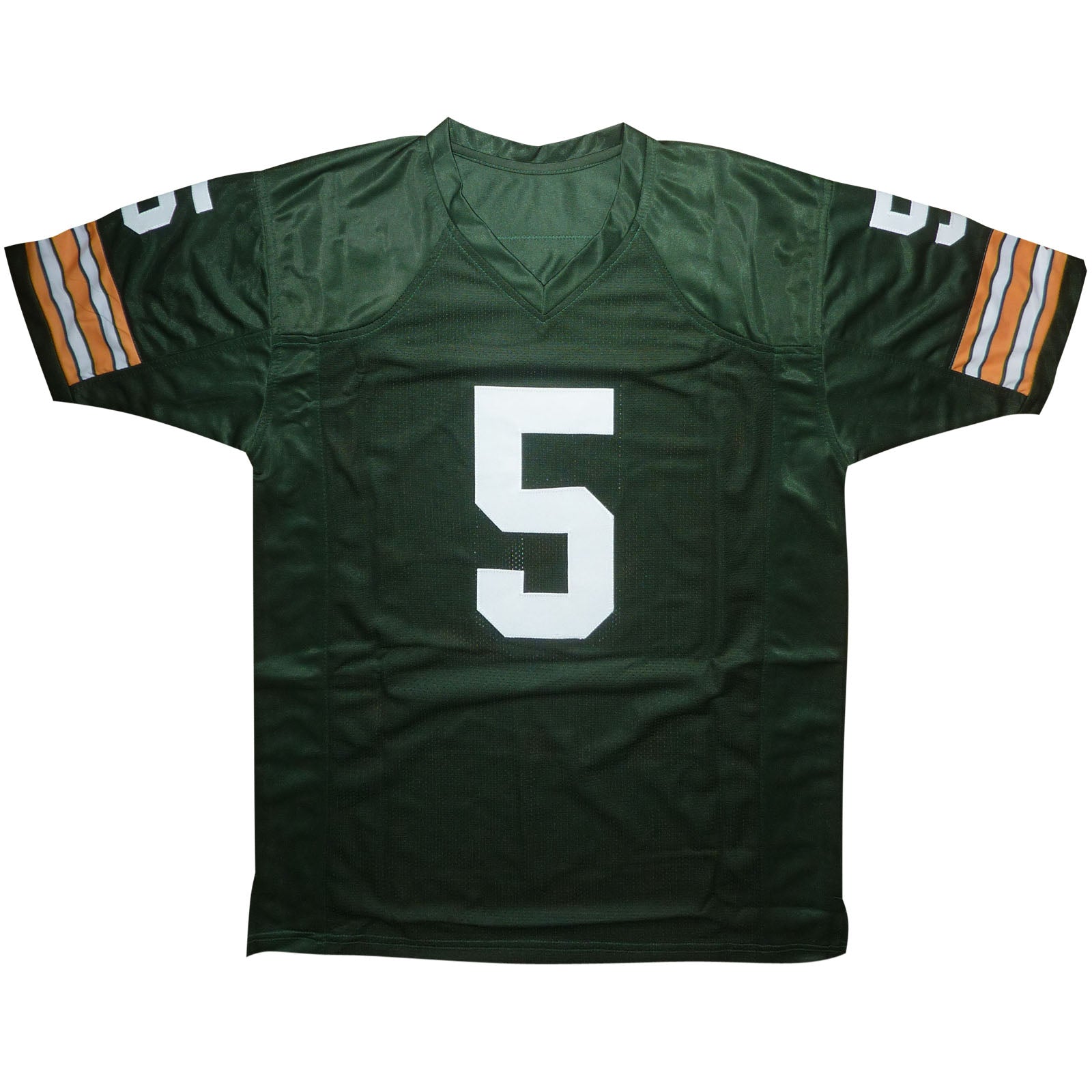 Autographed Paul Hornung Green Bay Packers (Green #5) Custom Jersey - PSA-Powers Sports Memorabilia