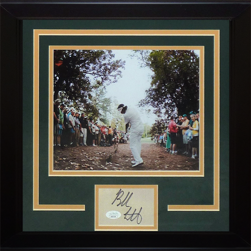 Autographed Bubba Watson 2012 Masters Championship "Signature Series" Frame - JSA-Powers Sports Memorabilia