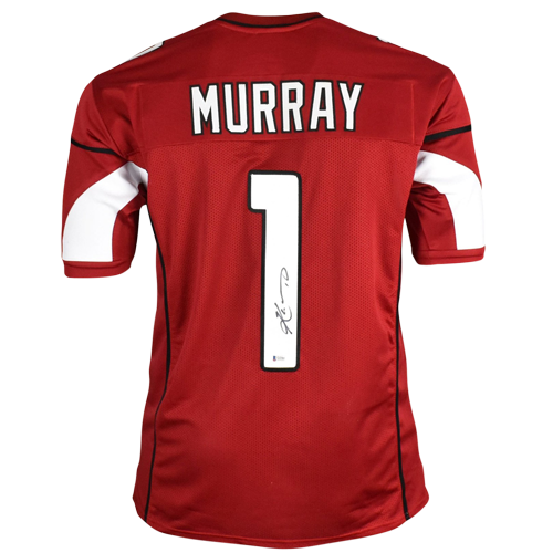 Autographed Kyler Murray Arizona (Red #1) Custom Jersey - Beckett-Powers Sports Memorabilia