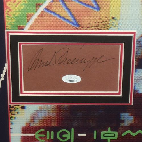 Predator Full-Size Movie Poster Deluxe Framed with Arnold Schwarzenegger Autograph - JSA | Collectible Memorabilia-Powers Sports Memorabilia