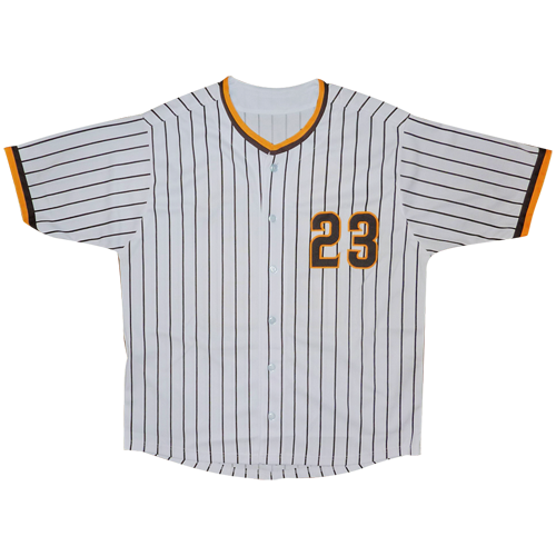 Autographed Fernando Tatis Jr. San Diego (White Pinstripe #23) Custom Jersey - Beckett-Powers Sports Memorabilia