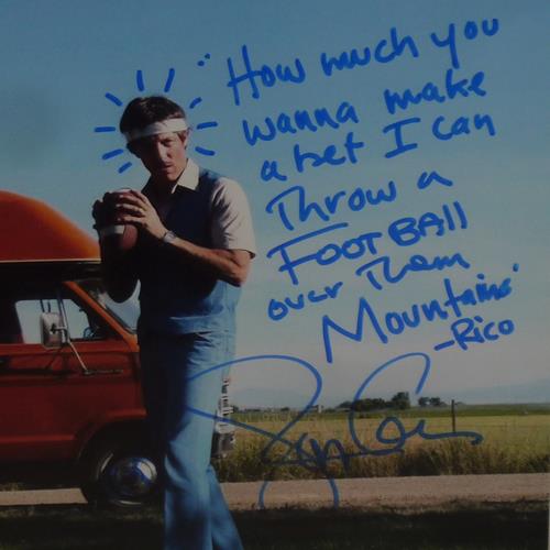 Autographed Jon Gries Uncle Rico Napoleon Dynamite Deluxe Framed 11x14 Photo w/ Long inscription - Beckett-Powers Sports Memorabilia