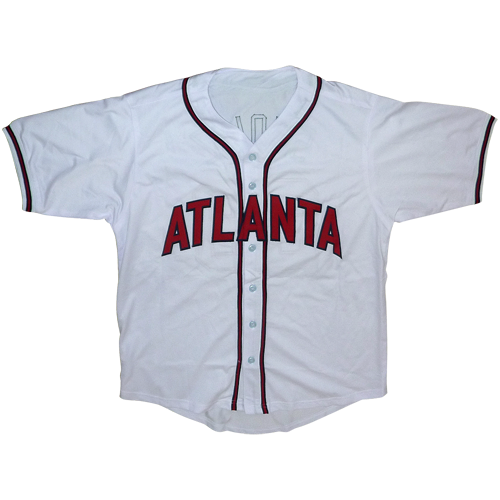 Autographed John Smoltz Atlanta (White #29) Custom Jersey - JSA-Powers Sports Memorabilia
