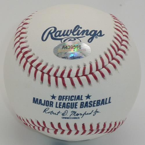Autographed Thomas Ian Nicholas Rookie of the Year MLB Baseball w/ Henry Rowengartner - Schwartz-Powers Sports Memorabilia