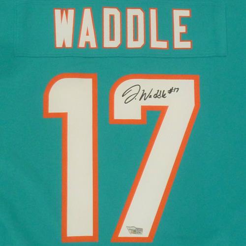 Autographed Jaylen Waddle Miami Dolphins (Teal #17) Nike Game Jersey - Fanatics-Powers Sports Memorabilia