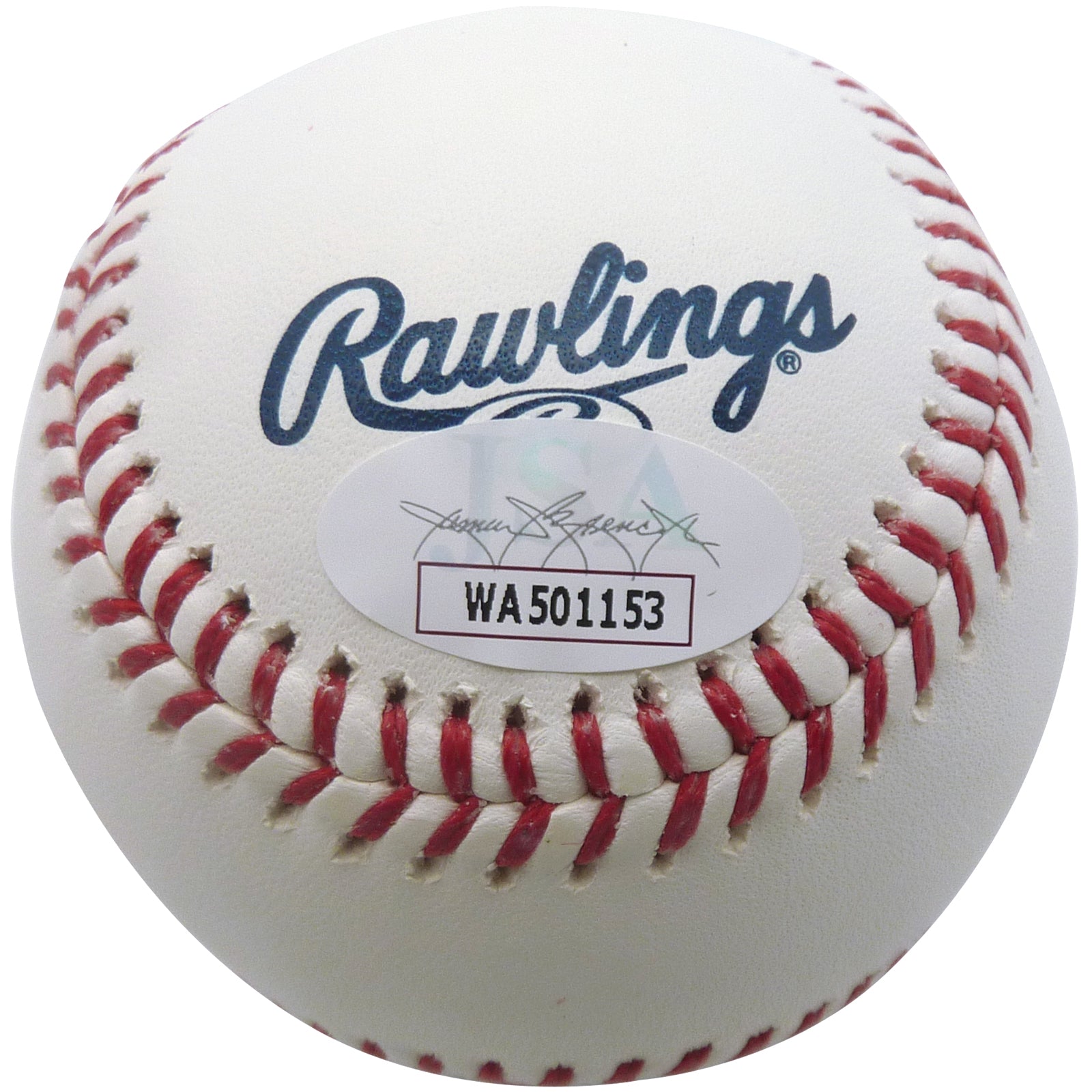Autographed Pete Rose Hall of Fame HOF Logo MLB Baseball - JSA-Powers Sports Memorabilia