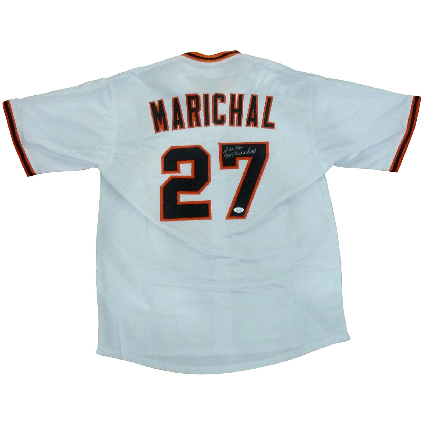 Autographed Juan Marichal San Francisco (White #27) Custom Jersey - JSA-Powers Sports Memorabilia