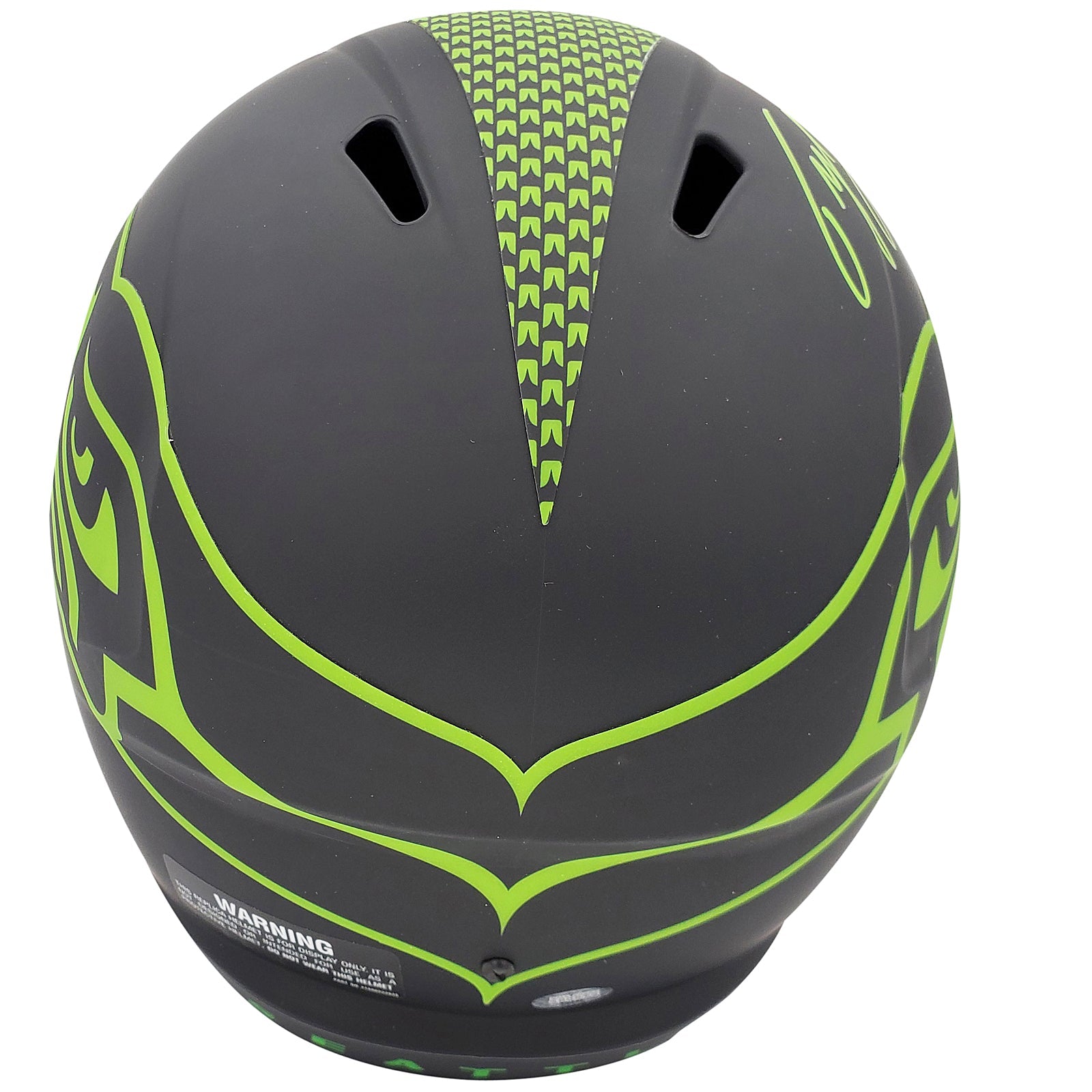 Autographed Tyler Lockett Seattle Seahawks (ECLIPSE Alternate) Deluxe Full-Size Replica Helmet - MCS-Powers Sports Memorabilia