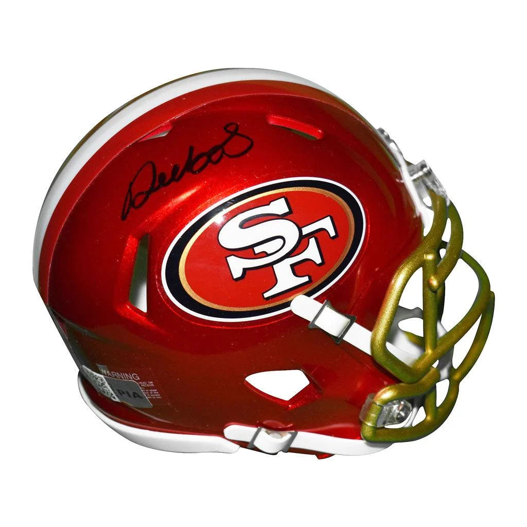 Autographed Deebo Samuel San Francisco 49ers (FLASH Alternate) Mini Helmet - JSA-Powers Sports Memorabilia