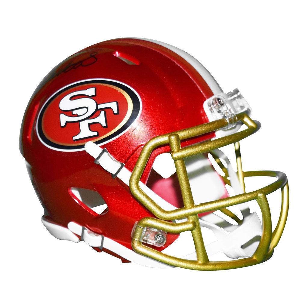 Autographed Deebo Samuel San Francisco 49ers (FLASH Alternate) Mini Helmet - JSA-Powers Sports Memorabilia