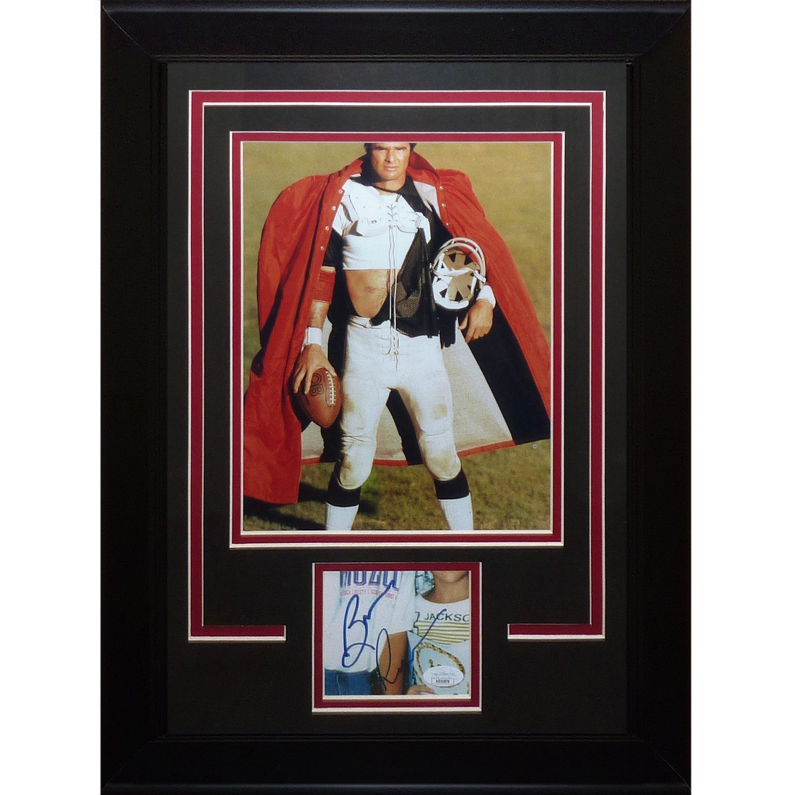 Autographed Burt Reynolds The Longest Yard "Signature Series" Frame - JSA-Powers Sports Memorabilia