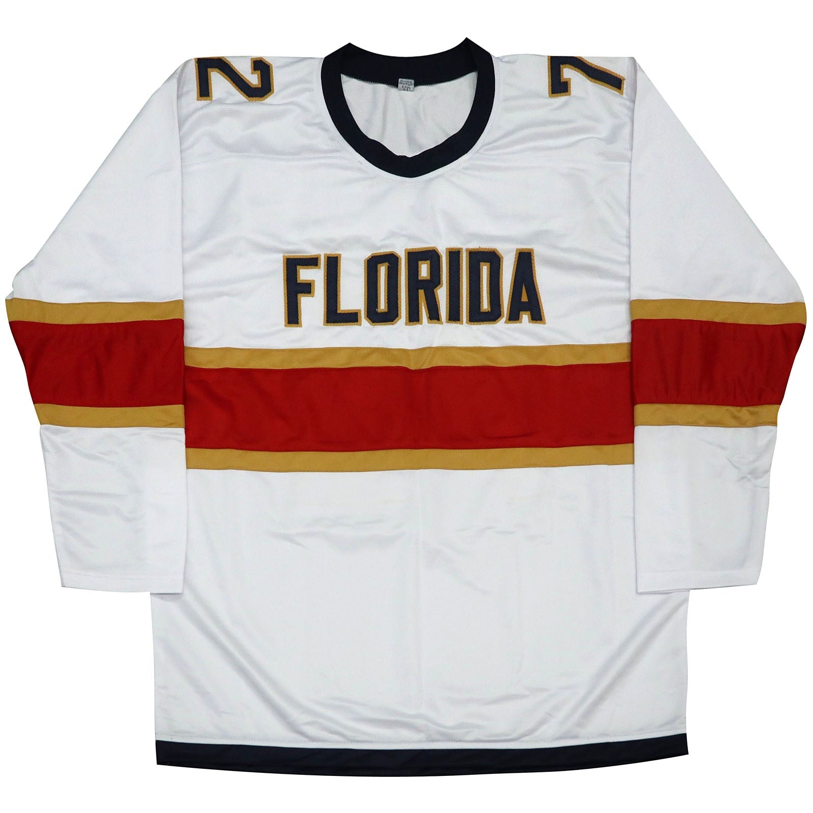 Autographed Sergei Bobrovsky Florida (White #72) Custom Hockey Jersey - JSA-Powers Sports Memorabilia