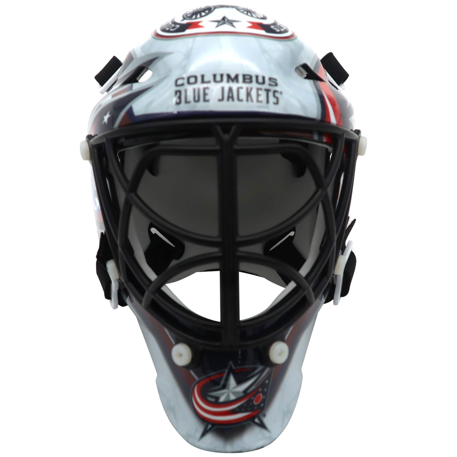 Autographed Sergei Bobrovsky Columbus Blue Jackets Mini Goalie Mask - JSA-Powers Sports Memorabilia