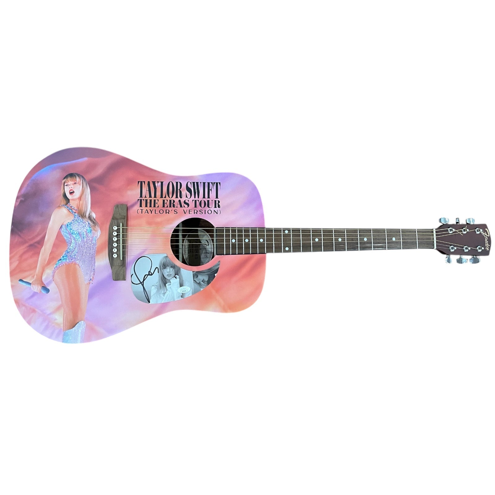 Taylor Swift Eras Tour Wrapped Acoustic Guitar with Signature - JSA | Collectible Memorabilia-Powers Sports Memorabilia