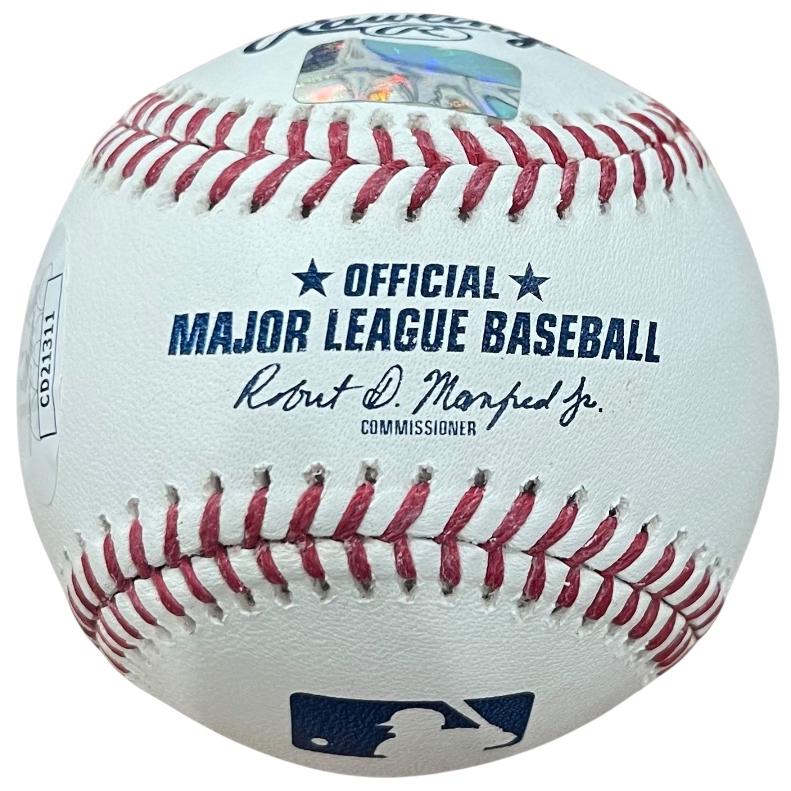 Autographed Dylan Crews MLB Baseball - JSA-Powers Sports Memorabilia