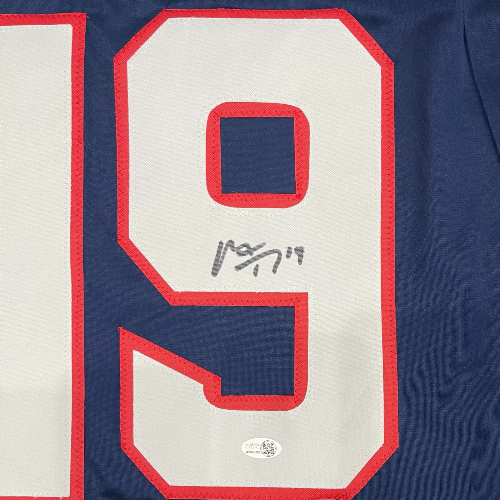 Autographed Matthew Tkachuk Team USA 4 Nations (Blue #19) Custom Jersey - JSA-Powers Sports Memorabilia
