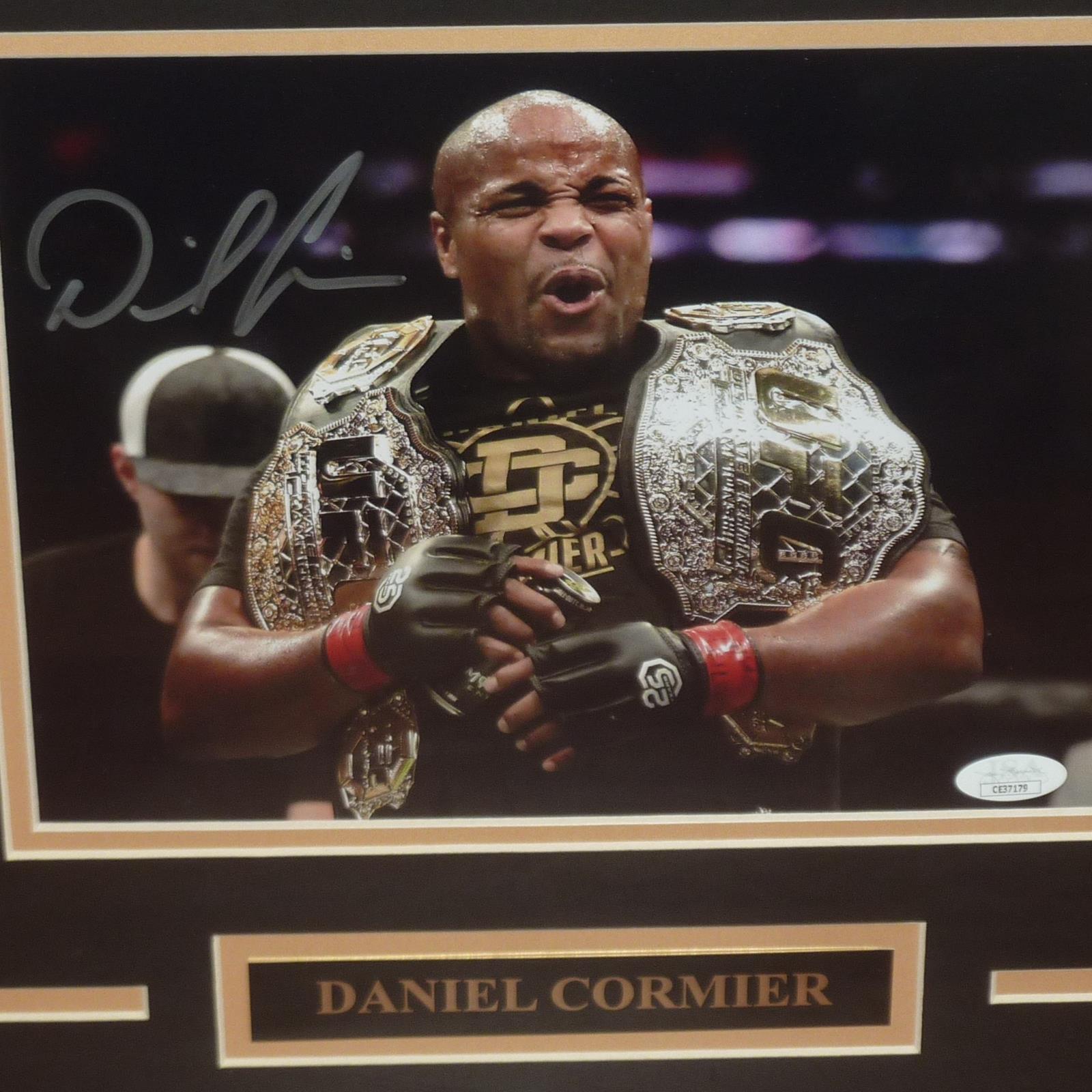 Autographed Daniel Cormier UFC Deluxe Framed 8x10 Photo - JSA-Powers Sports Memorabilia
