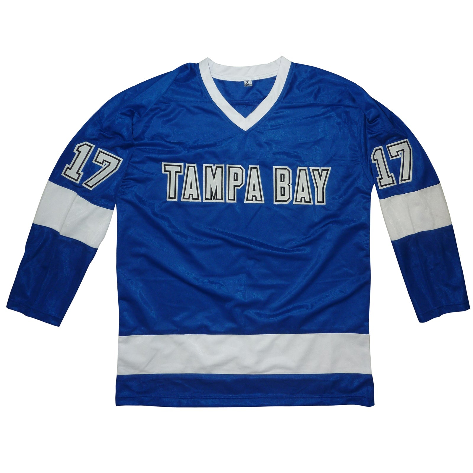 Autographed Alex Killorn Tampa Bay (Blue #17) Custom Jersey - JSA-Powers Sports Memorabilia