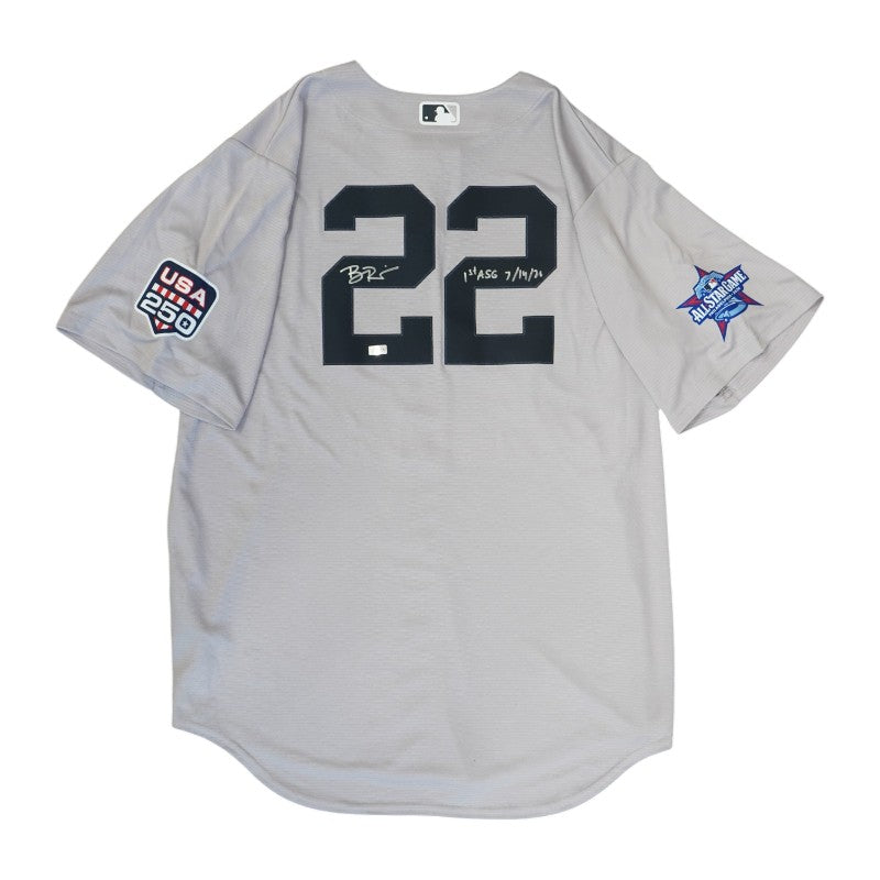 Ben Rice New York Yankees Signed Inscribed 1st ASG All Star Game Nike Jersey LE /22-Powers Sports Memorabilia