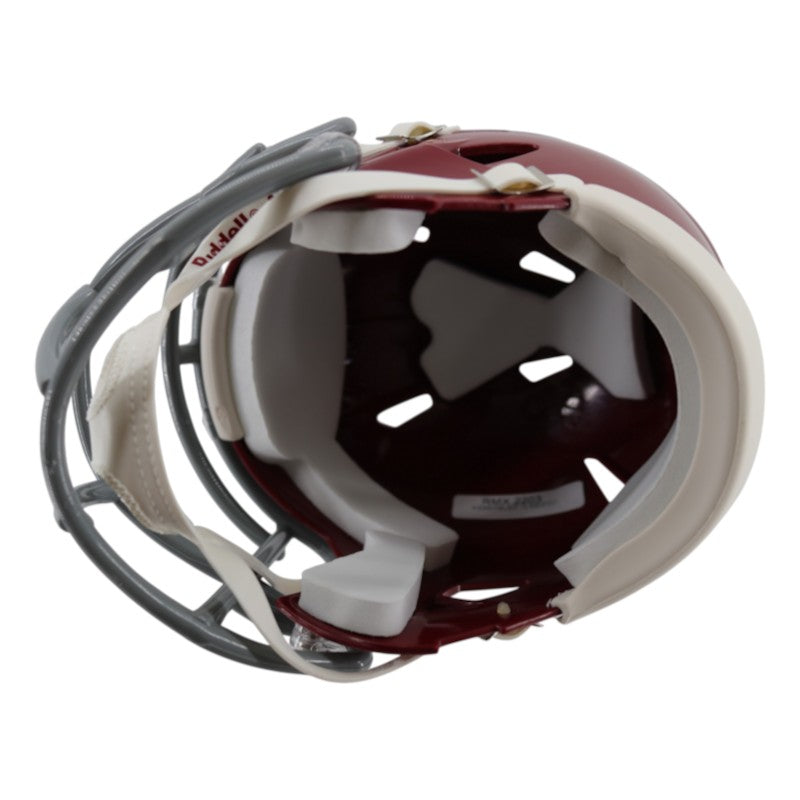 Nick Saban Signed Alabama Crimson Tide Mini Helmet Beckett Holo Only-Powers Sports Memorabilia