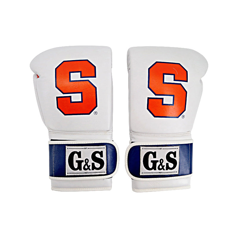 Syracuse University Pair of 14 oz Boxing Gloves - Velcro-Powers Sports Memorabilia