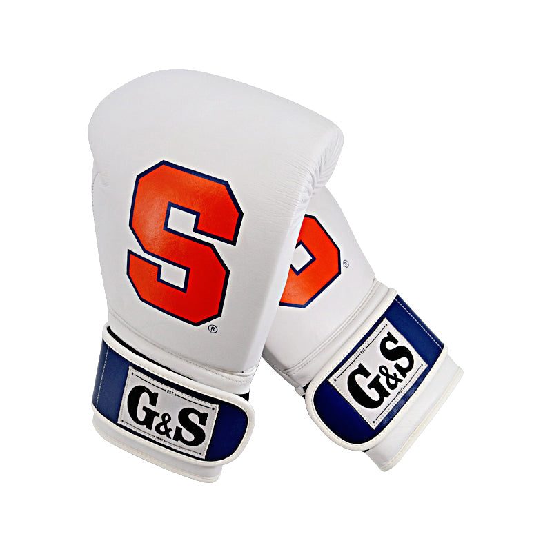 Syracuse University Pair of 14 oz Boxing Gloves - Velcro-Powers Sports Memorabilia