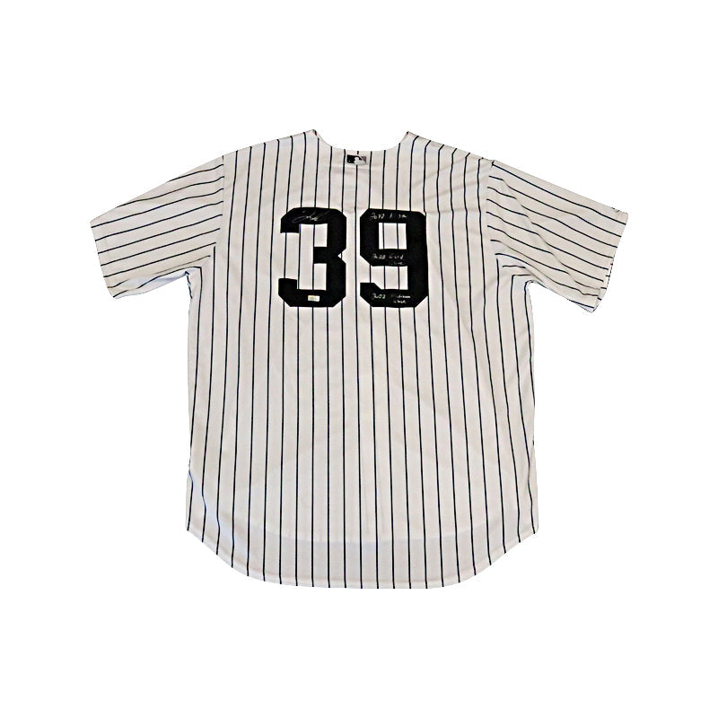 Jose Trevino New York Yankees Signed and Inscribed Nike Pinstripe Jersey-Powers Sports Memorabilia