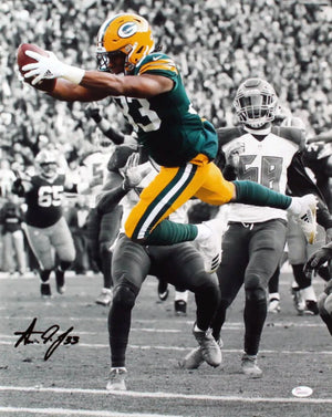 Aaron Jones Autograph Signing-Powers Sports Memorabilia