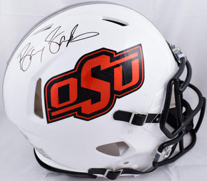 Barry Sanders Autograph Signing-Powers Sports Memorabilia