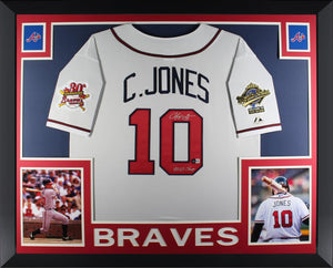 Chipper Jones Autograph Signing-Powers Sports Memorabilia