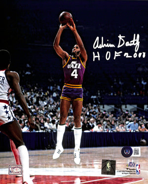 Adrian Dantley Autograph Signing-Powers Sports Memorabilia