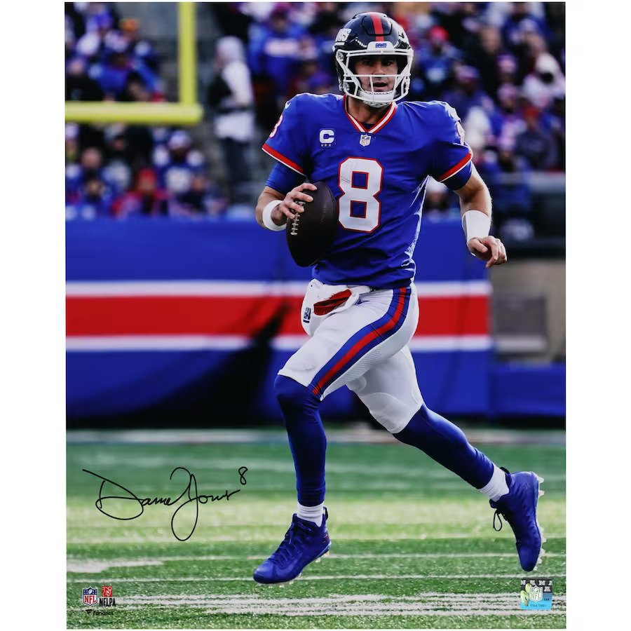 Daniel Jones Autograph Signing-Powers Sports Memorabilia