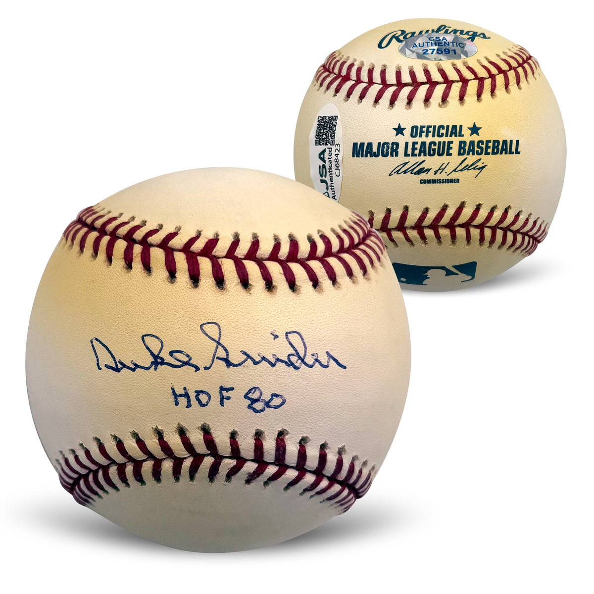 Joe DiMaggio & Willie Mays Chase – Hall of Fame Autographed Baseball Break – 15 Spots-Powers Sports Memorabilia