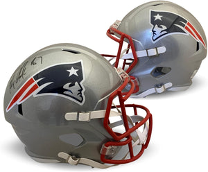 Rob Gronkowski Autograph Signing - Helmet-Powers Sports Memorabilia