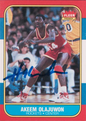 Hakeem Olajuwon Autograph Signing-Powers Sports Memorabilia