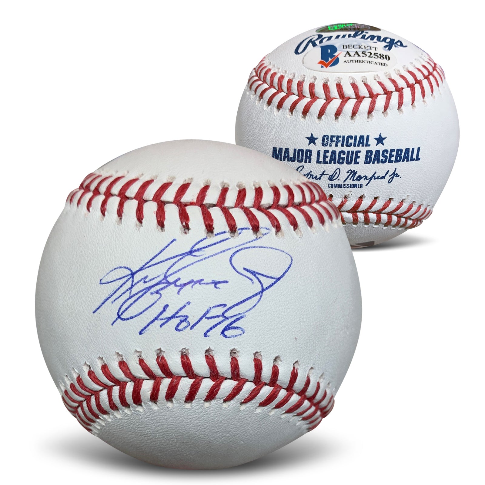 Ken Griffey Jr Autographed Hall of Fame HOF 16 Signed Baseball Beckett COA-Powers Sports Memorabilia