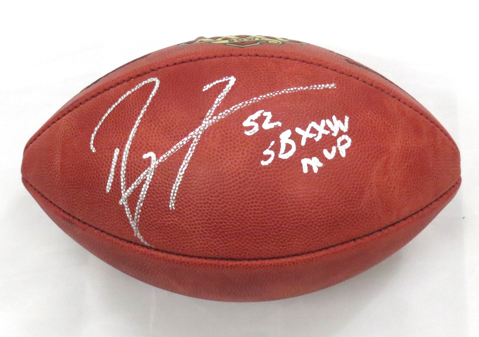 Ray Lewis Signed Baltimore Ravens Super Bowl XXXV Football W/ SB XXXV MVP - Beckett-Powers Sports Memorabilia