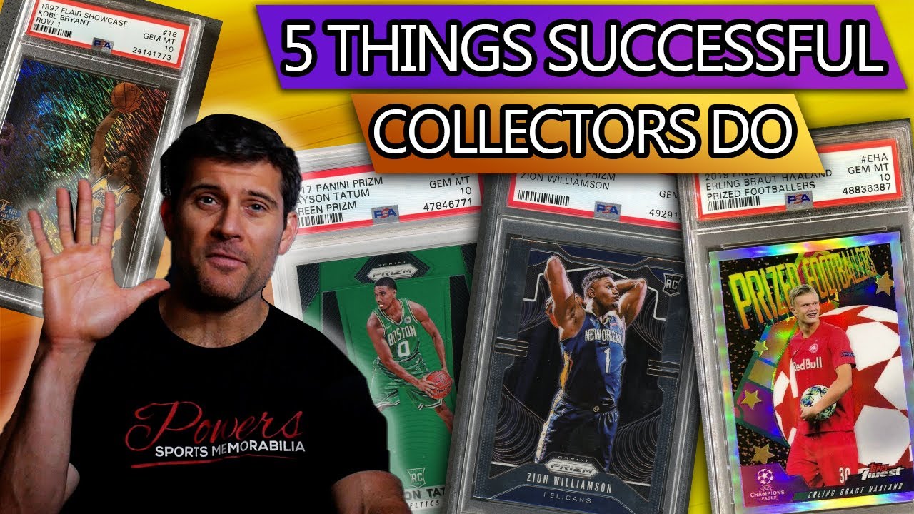 The 5 RULES of Sports Card Collecting (Do These If You Want To Be GREAT)