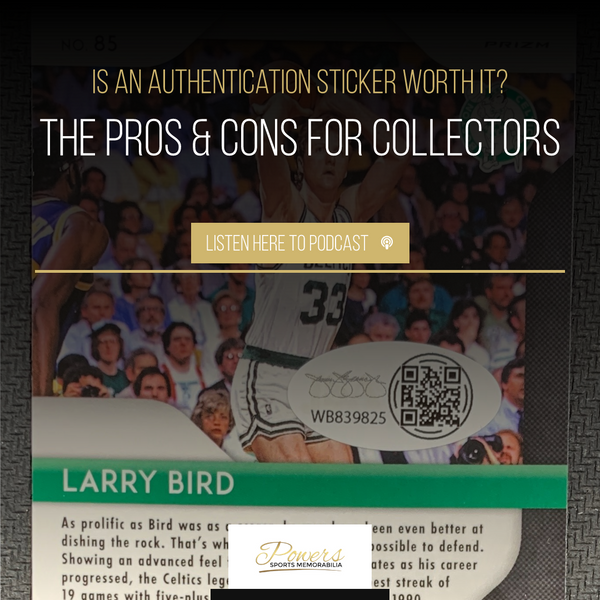 Bas Authenticated Sticker Sports Card Autograph Authentication: Sticker or Skip? - Powers Sports ...