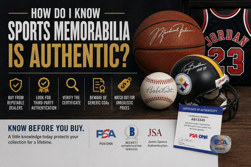 How Do I Know Sports Memorabilia Is Authentic? A Complete Buyer's Guide