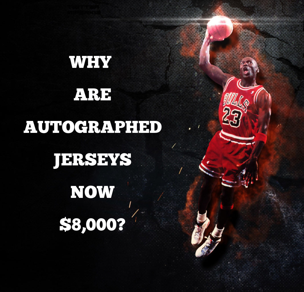Michael Jordan Signed Autograph Chicago Bulls I'm Back Framed Picture COA