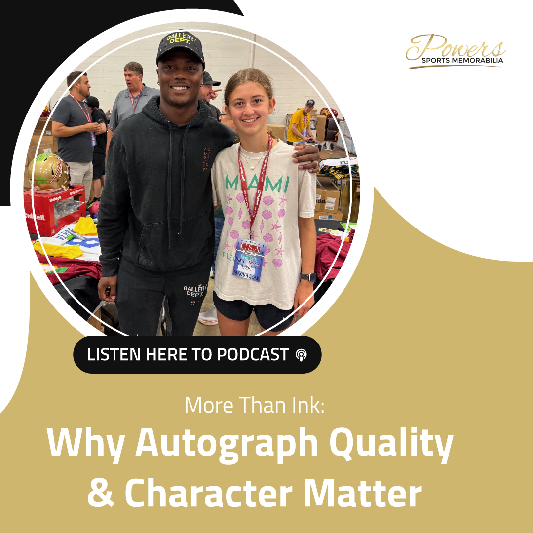 Why Personality and Autograph Quality Matter When Building a Sports Memorabilia Collection