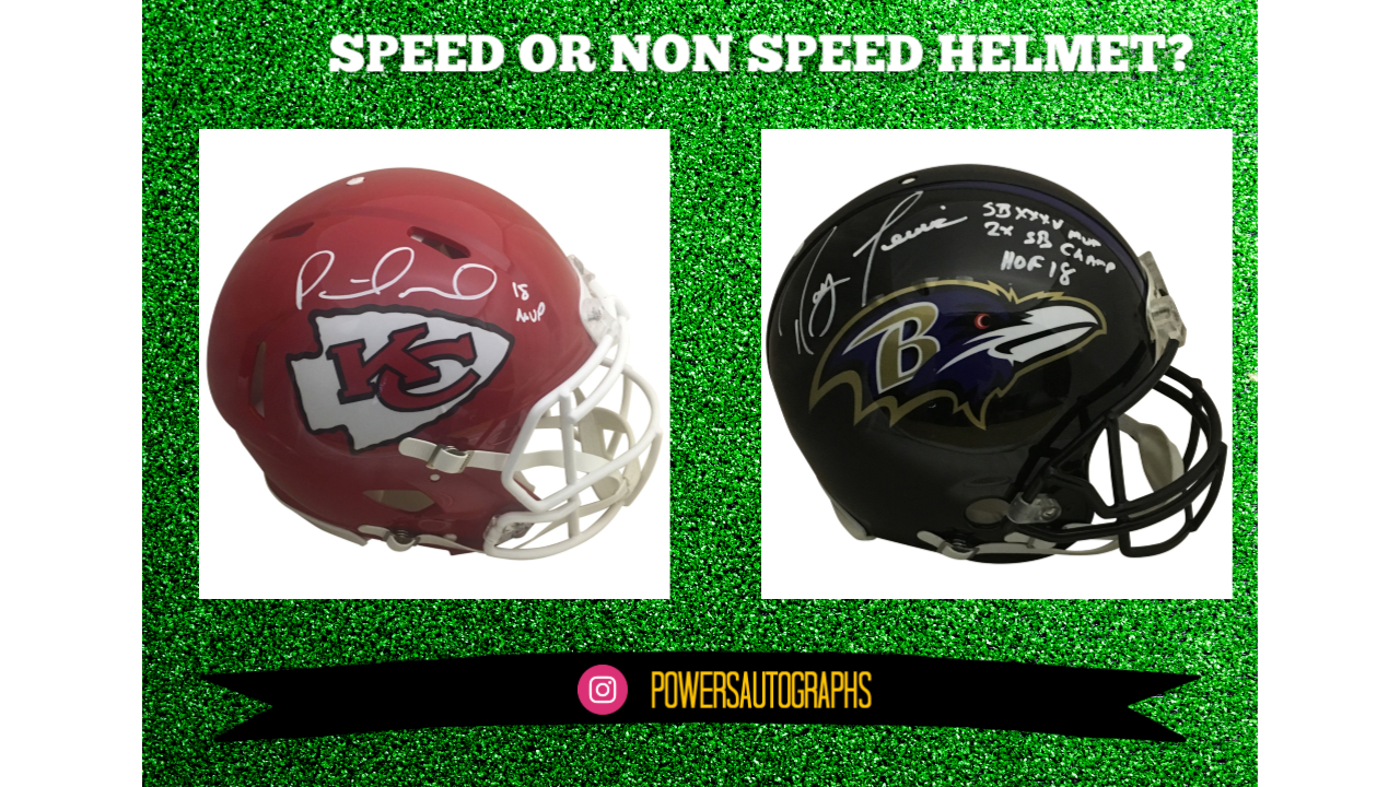 Should you get a Speed Football Helmet for Your Next Autograph?