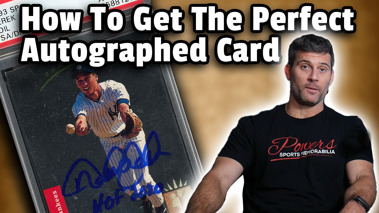 How to Get the PERFECT Autograph on Your Next Sports Card - 5 Tips To