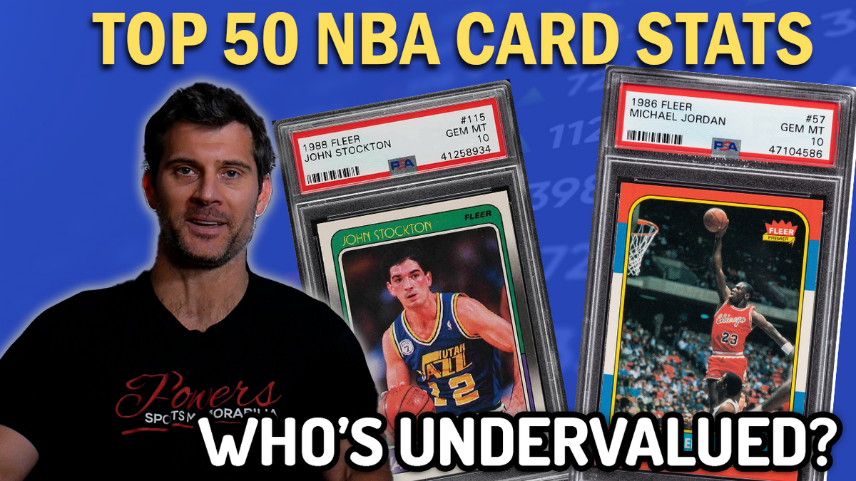 Top 50 NBA Rookie Cards Statistics